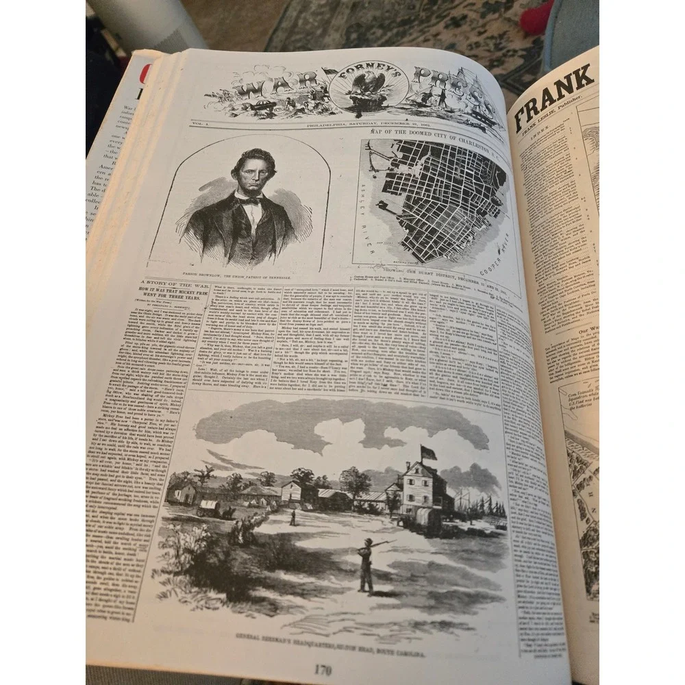 Civil War Extra Volume I Newspaper History Nat Turner to 1863 Eric Caren Book
